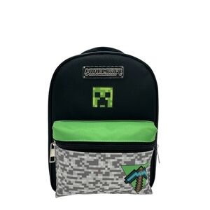 Minecraft Gamer Kids Insulated Reusable Lunch Bag with Pocket